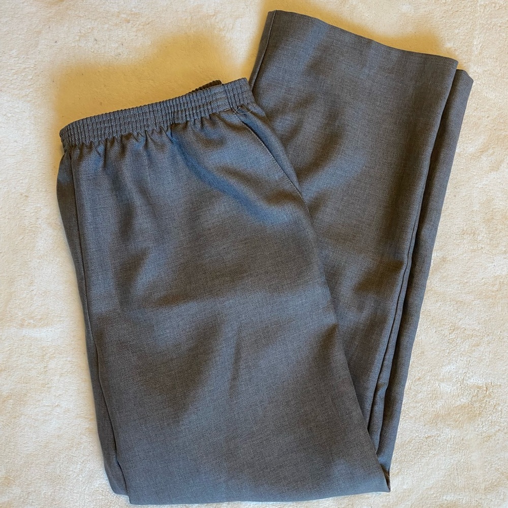 Alfred dunner dress grey pants